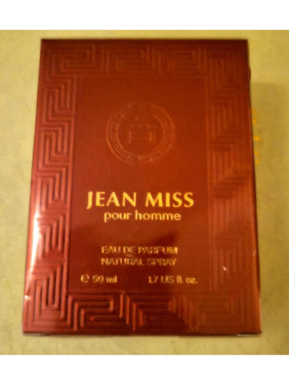 Jean Miss Pour Homme Eau De Parfum Natural Spray 50 ml